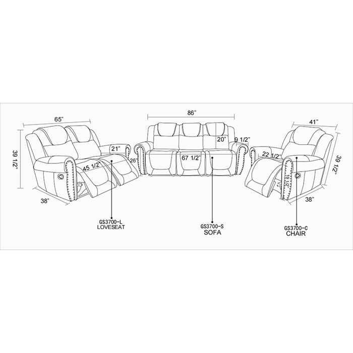 Red Barrel Studio® Kamea 65'' Vegan Leather Loveseat Wayfair